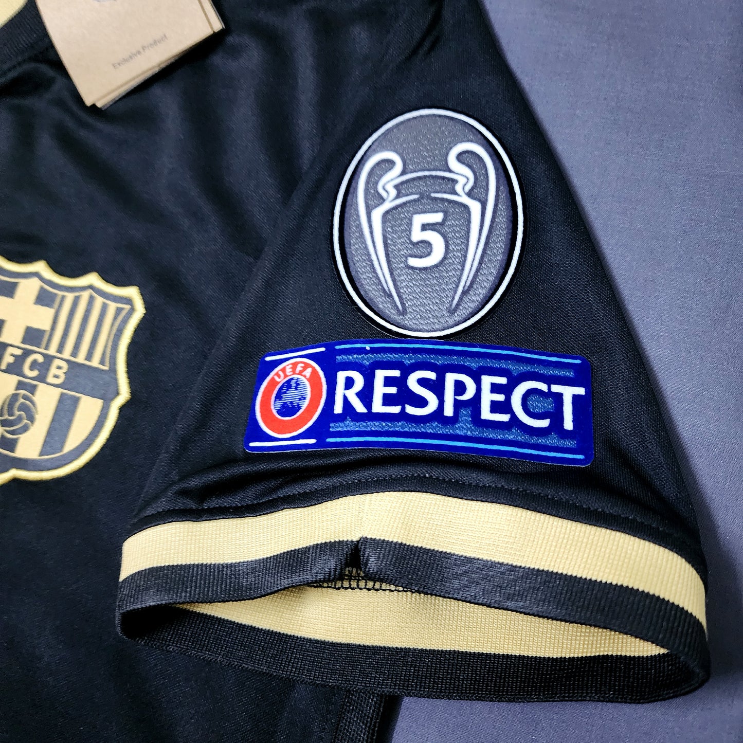 Messi 2020/21 Barcelona Away Kit Champions League