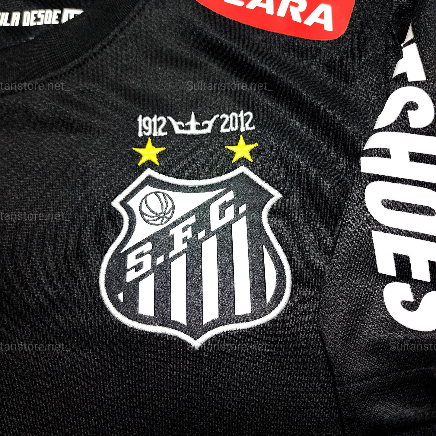 Neymar 2012 Santos Away Jersey