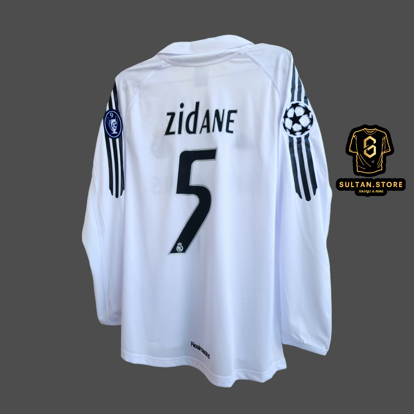 Zidane 2005/06 Real Madrid Home Jersey