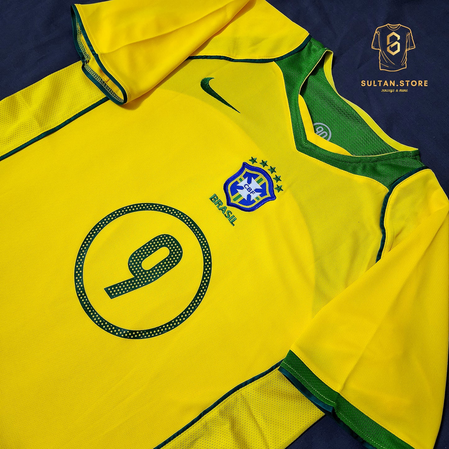Ronaldo 2005 Brazil Home Jersey