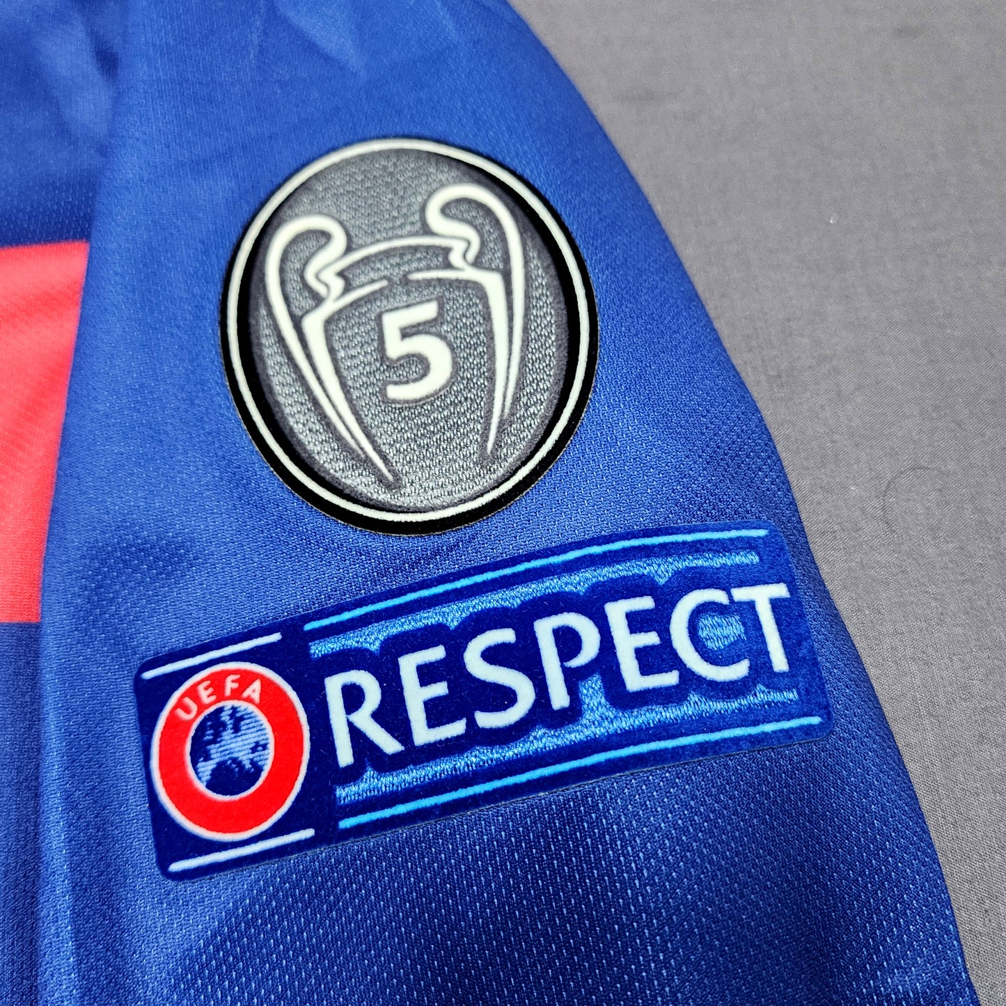 Barcelona 2015/16 Home Long Sleeve Jersey ( Messi - Neymar - Rakitic )