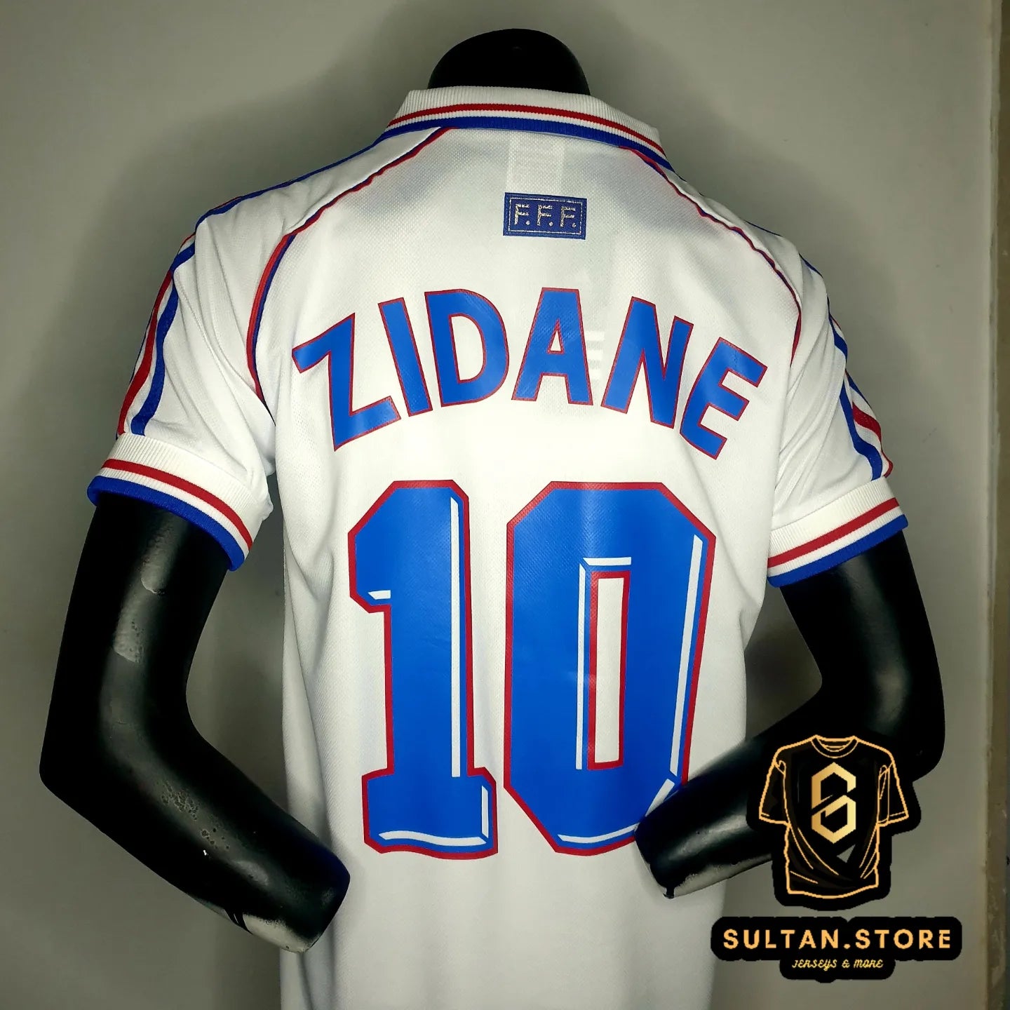 Zidane 1998 France Away Jersey