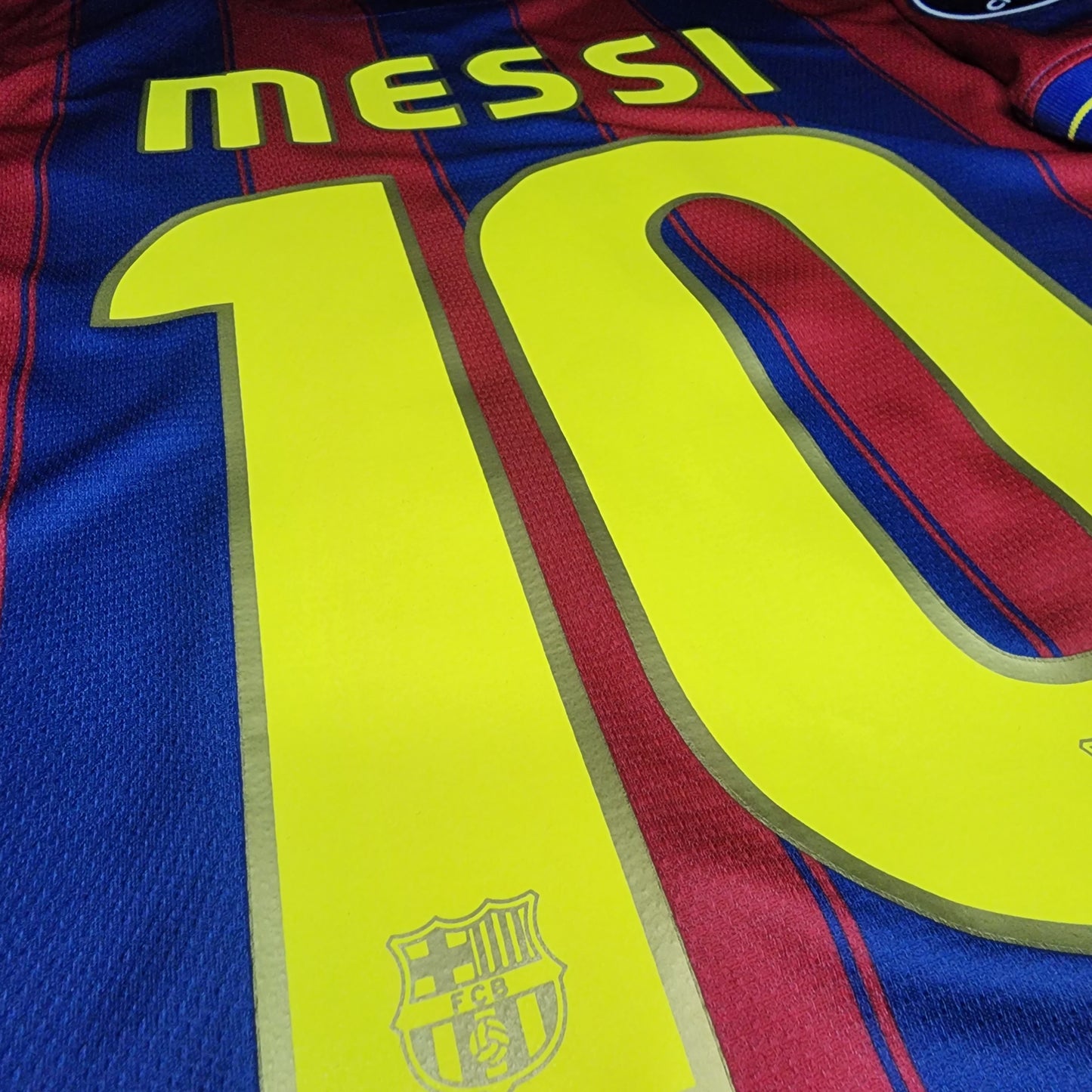 Messi 2009/10 Barcelona Home Jersey