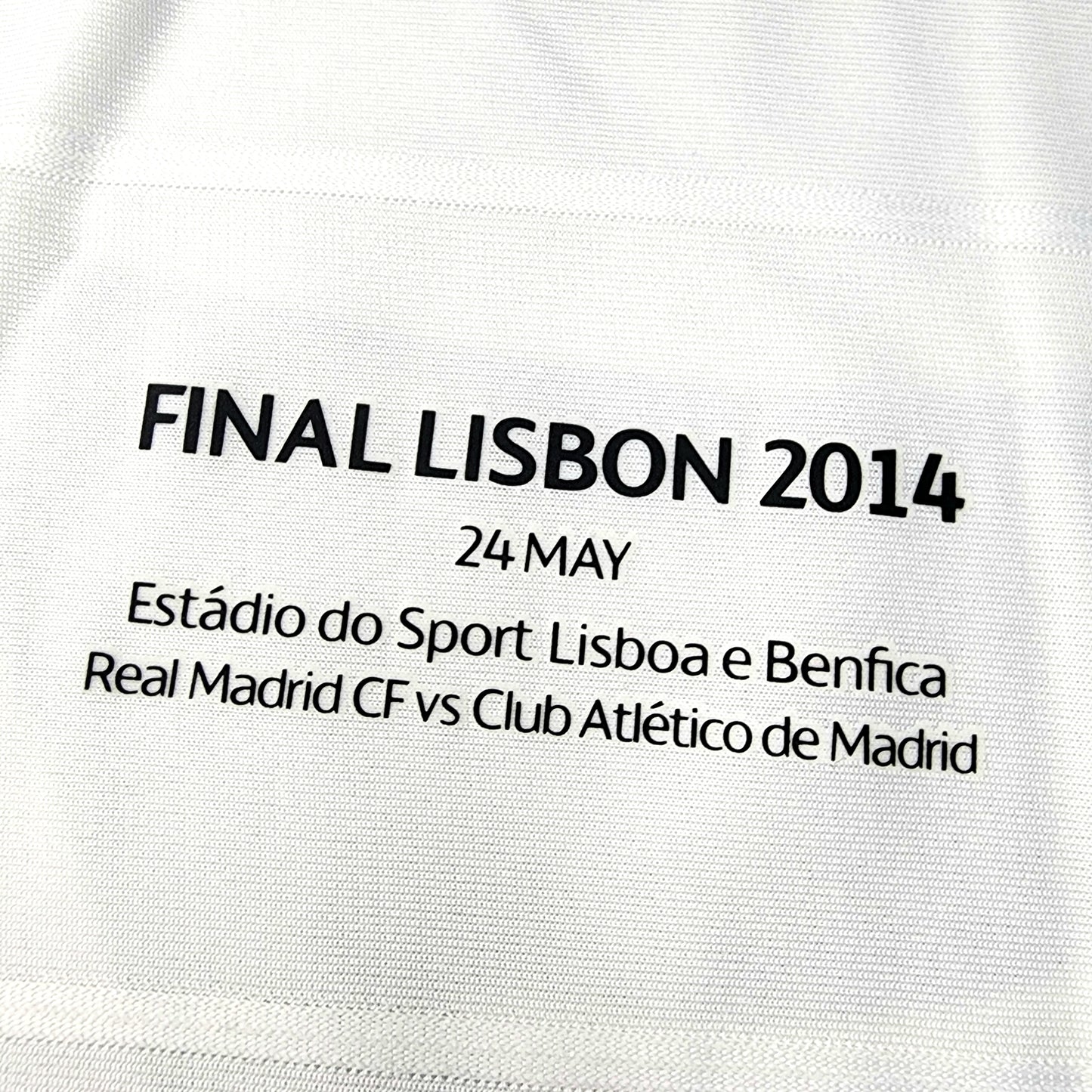 Ronaldo 2014 Real Madrid Final Champions League Home Jersey