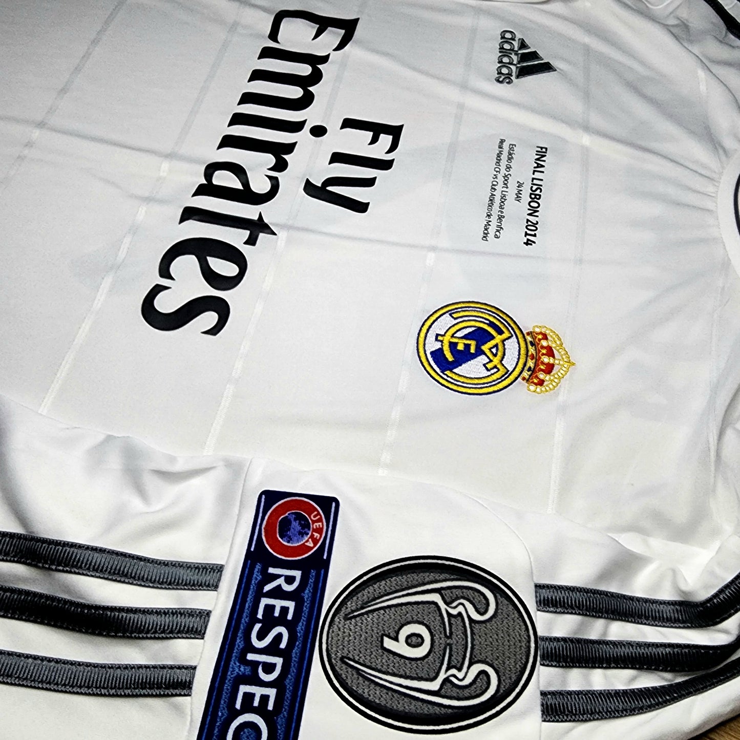 Ronaldo 2014 Real Madrid Final Champions League Home Jersey