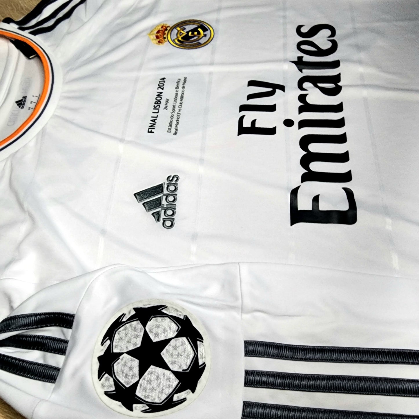 Ronaldo 2014 Real Madrid Final Champions League Home Jersey