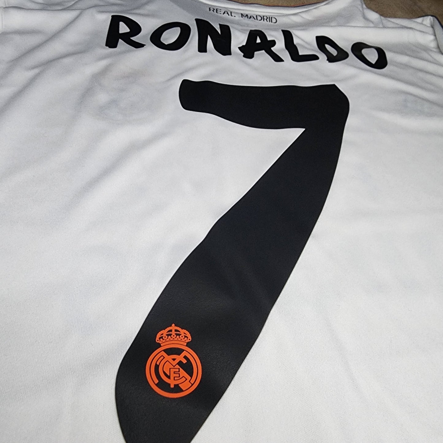 Ronaldo 2014 Real Madrid Final Champions League Home Jersey