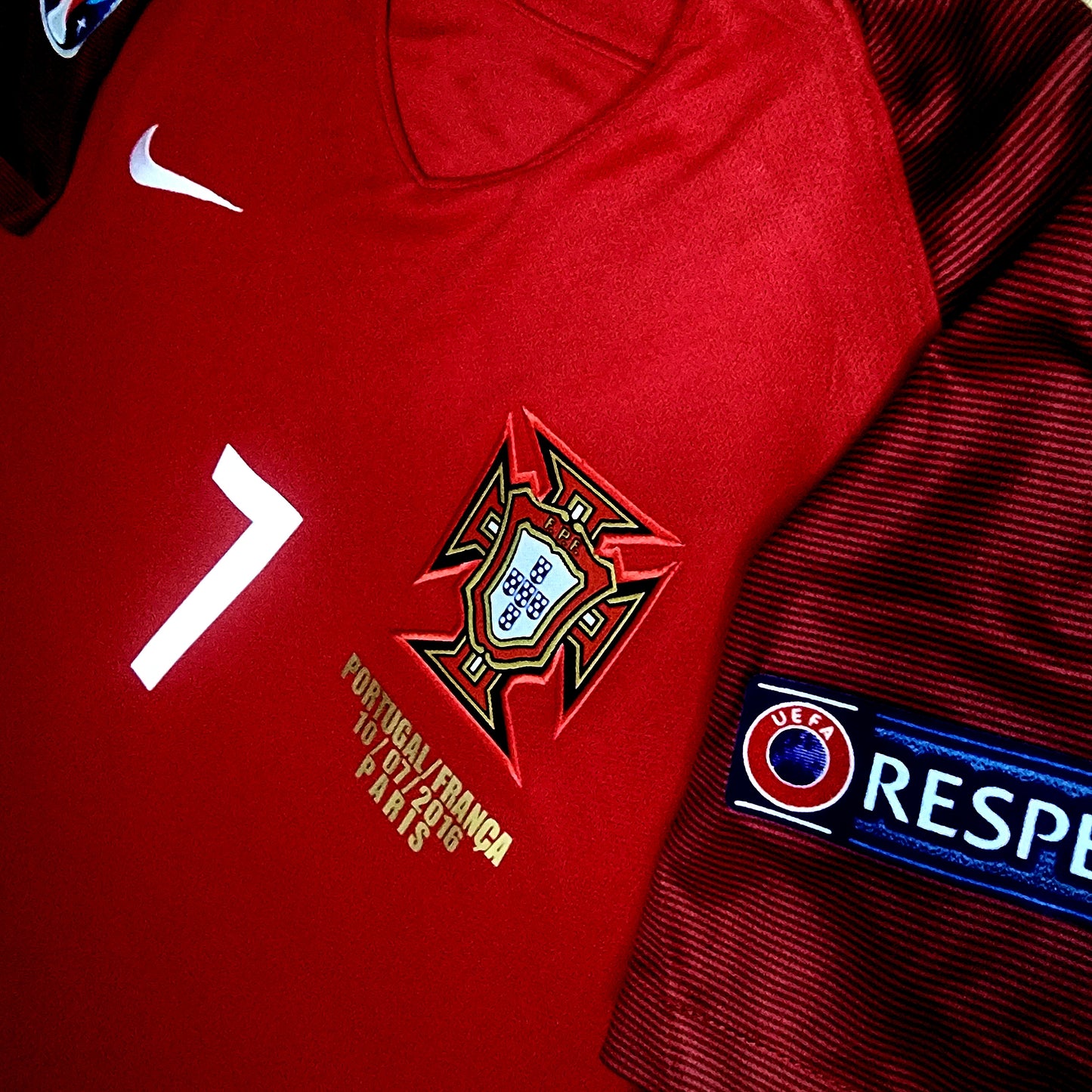 Ronaldo 2016 Portugal Home Jersey