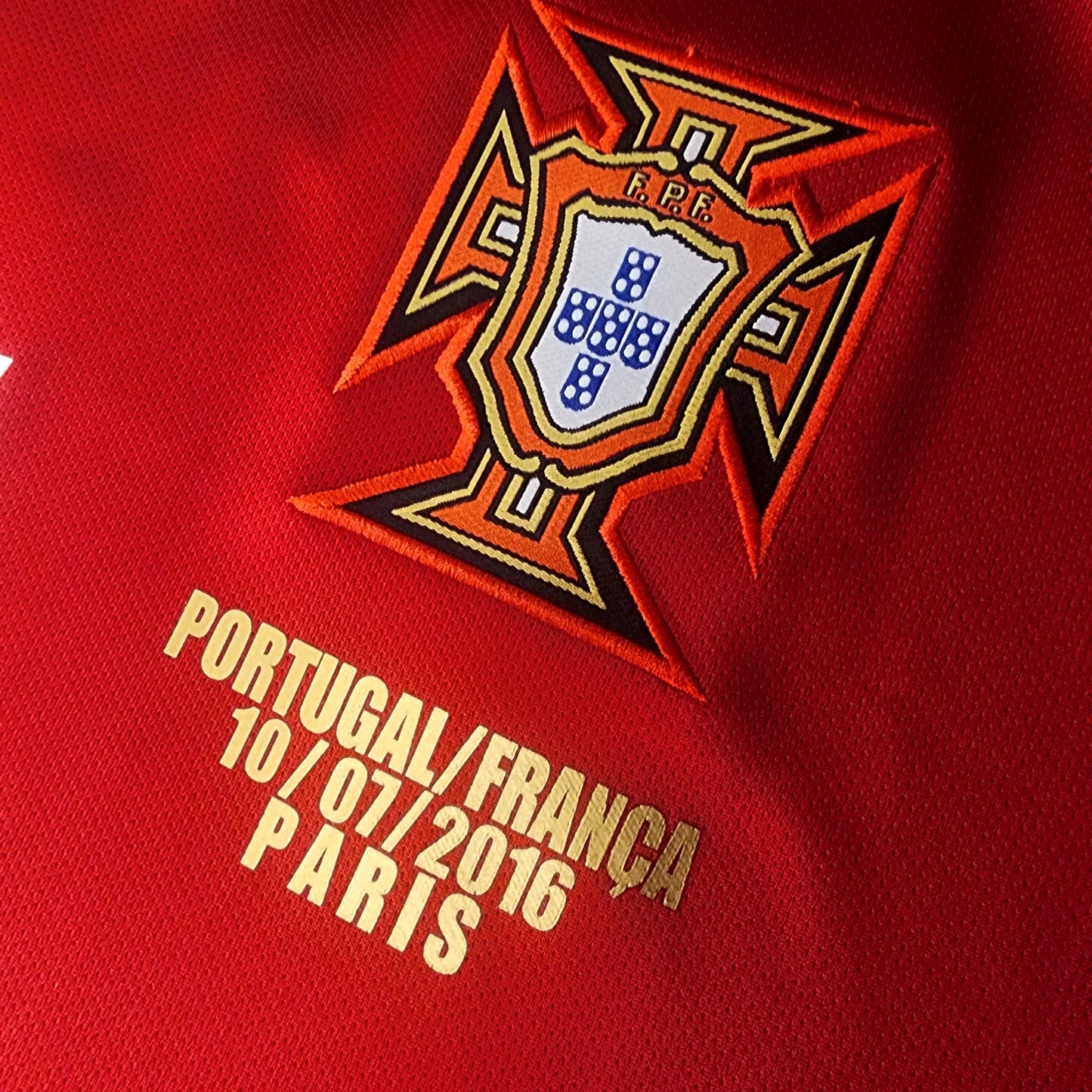 Ronaldo 2016 Portugal Home Jersey