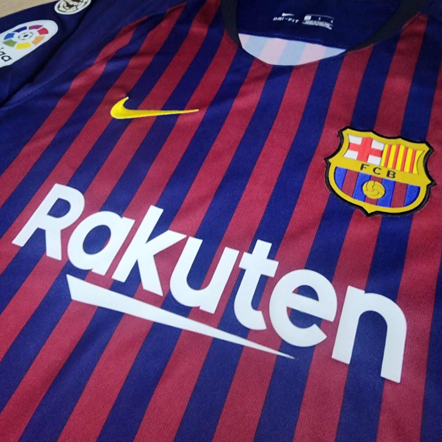 Messi 2018/19 Barcelona Home Kit