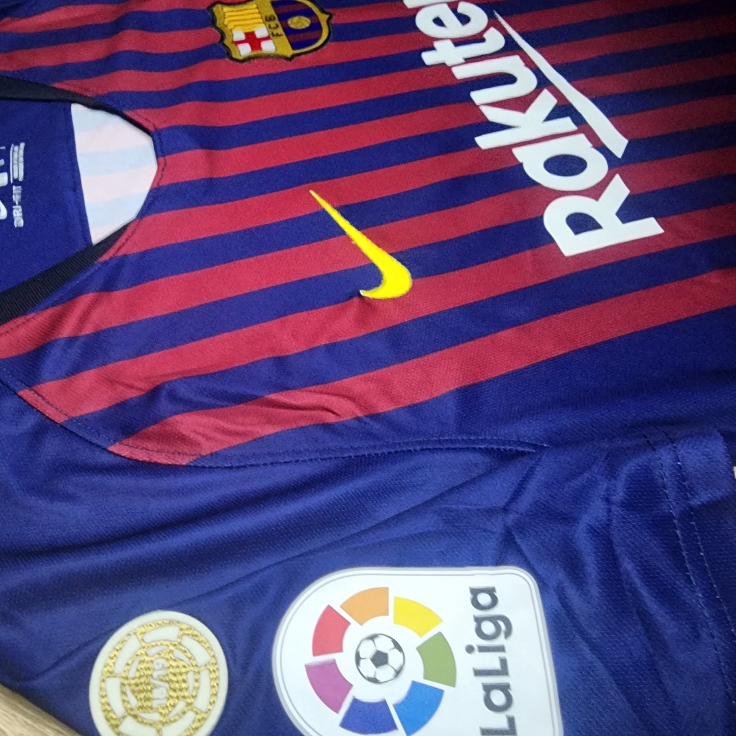 Messi 2018/19 Barcelona Home Kit