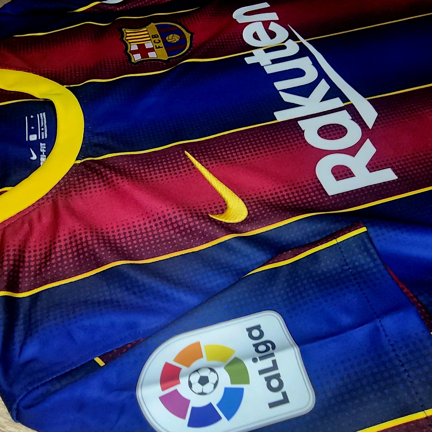 Messi 2020/21 Barcelona Home Kit