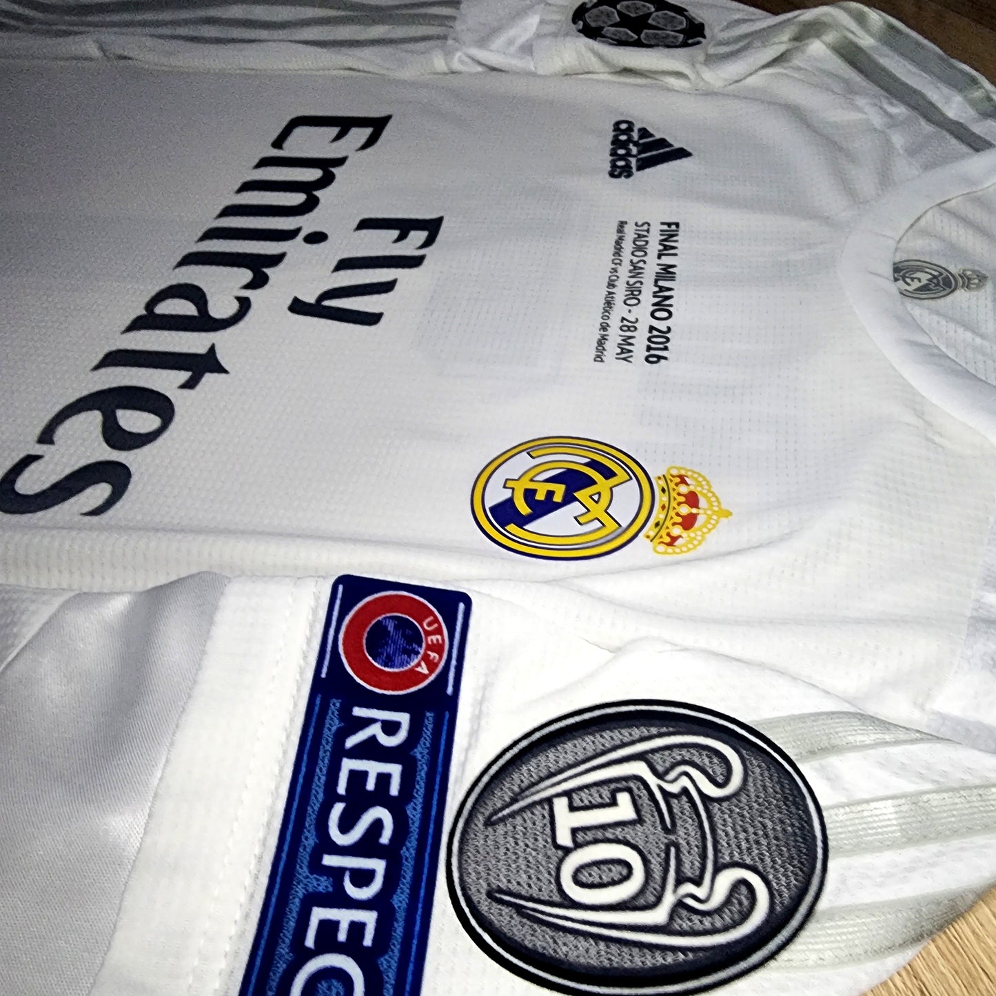 Ronaldo 2016 Real Madrid Final Champions League Home Jersey