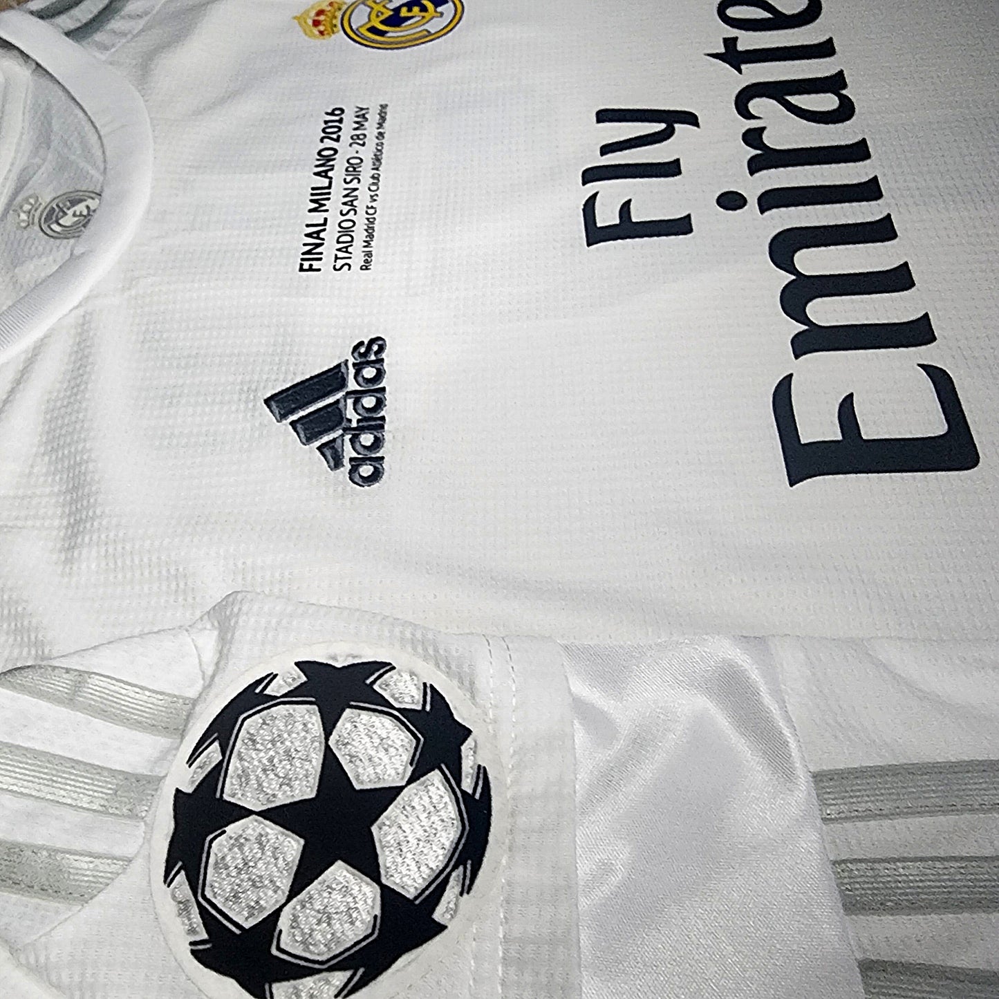 Ronaldo 2016 Real Madrid Final Champions League Home Jersey