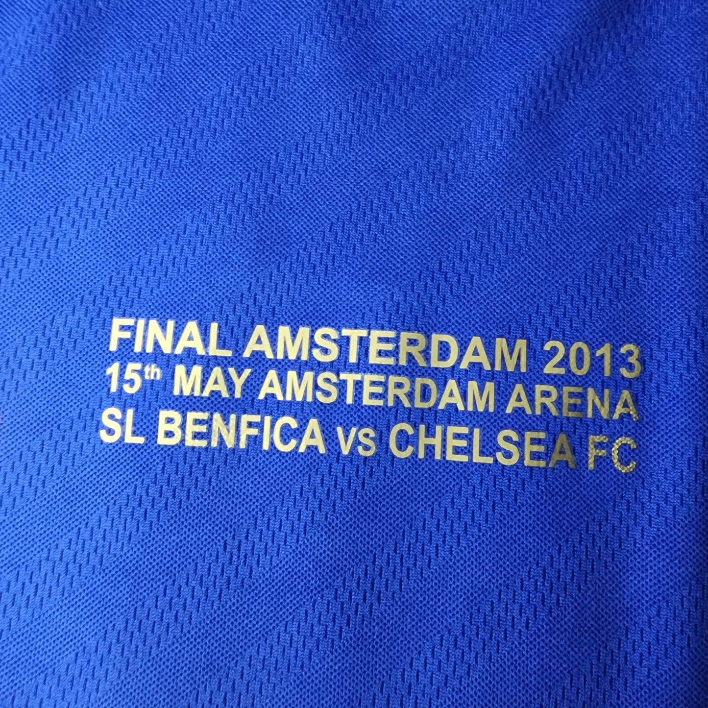 Lampard 2013 Chelsea Final Europe League Jersey