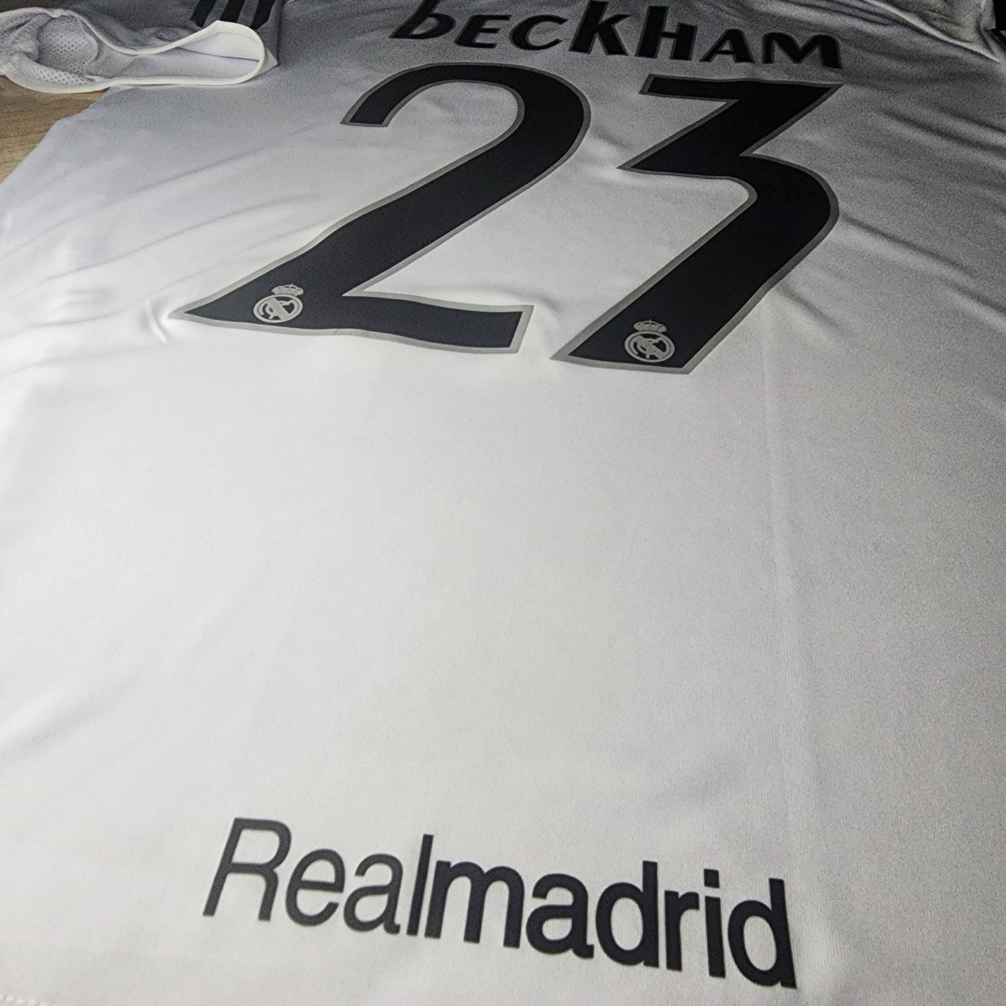 Beckham 2005/06 Real Madrid Home Jersey