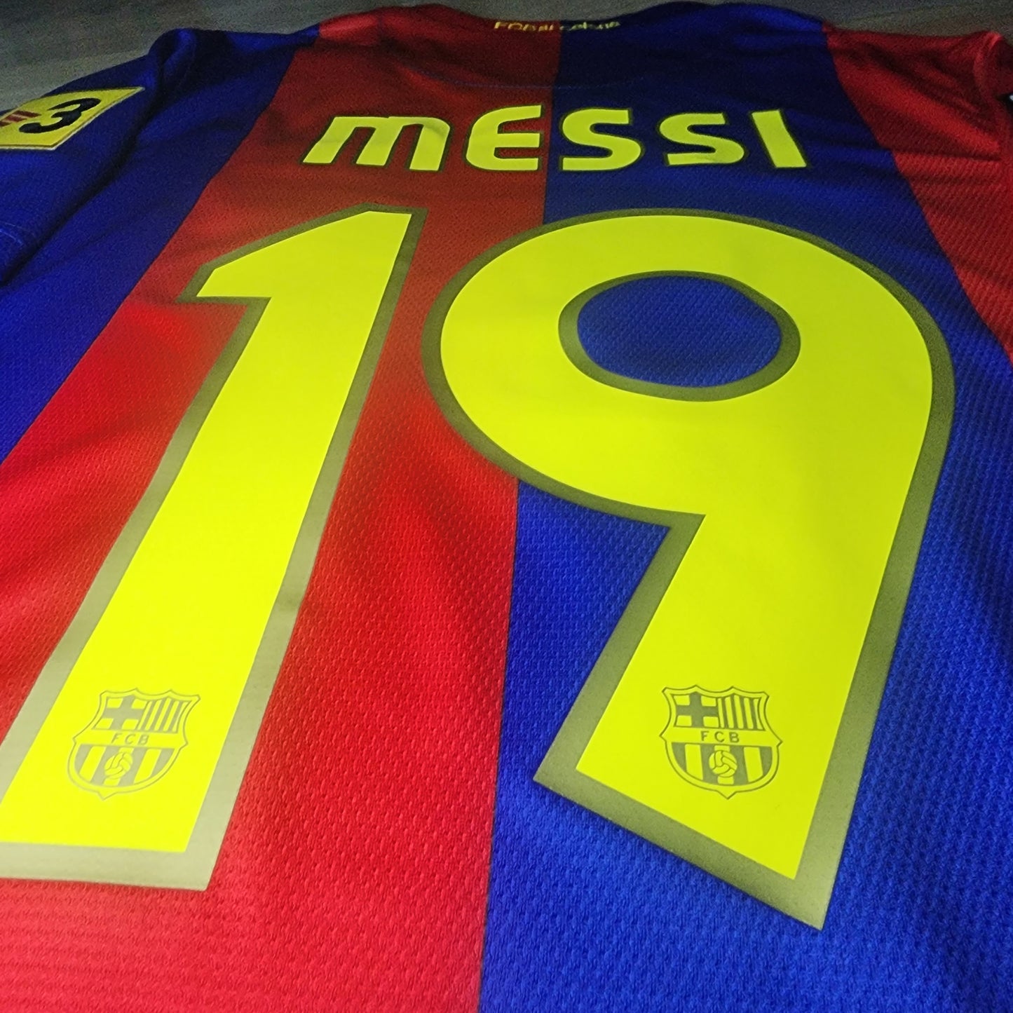 Messi 2006/07 barcelona Home Jersey