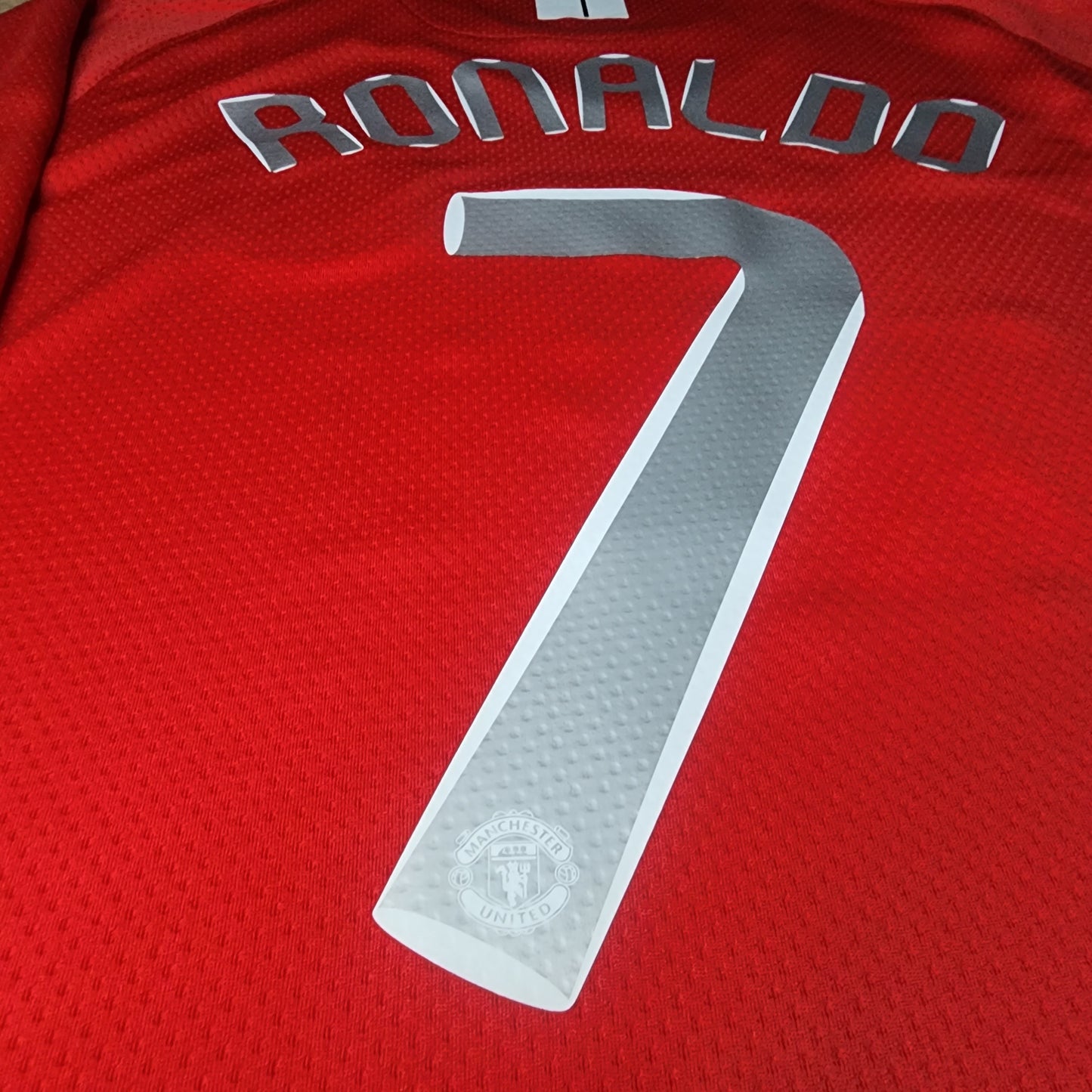 Ronaldo 2008 Manchester United Home Final Champions League Jersey