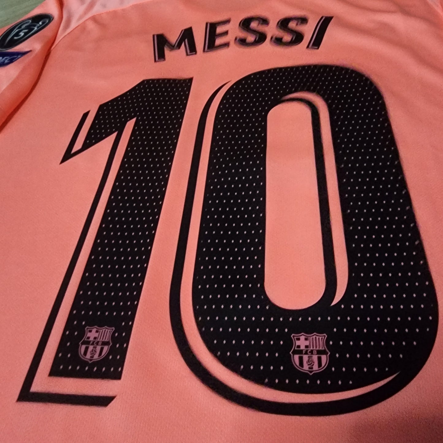 Messi 2018/19 Barcelona Third Kit