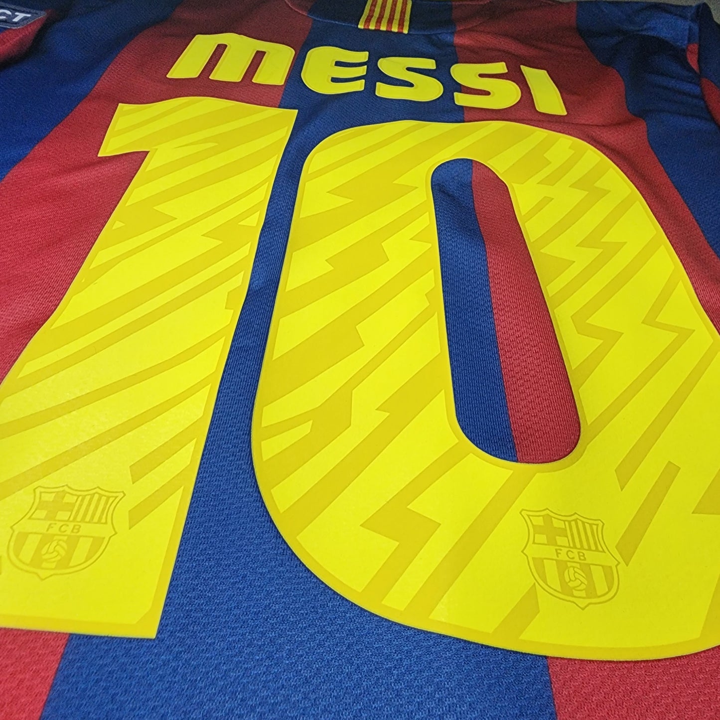 Messi 2011 Barcelona Final Champions League Jersey