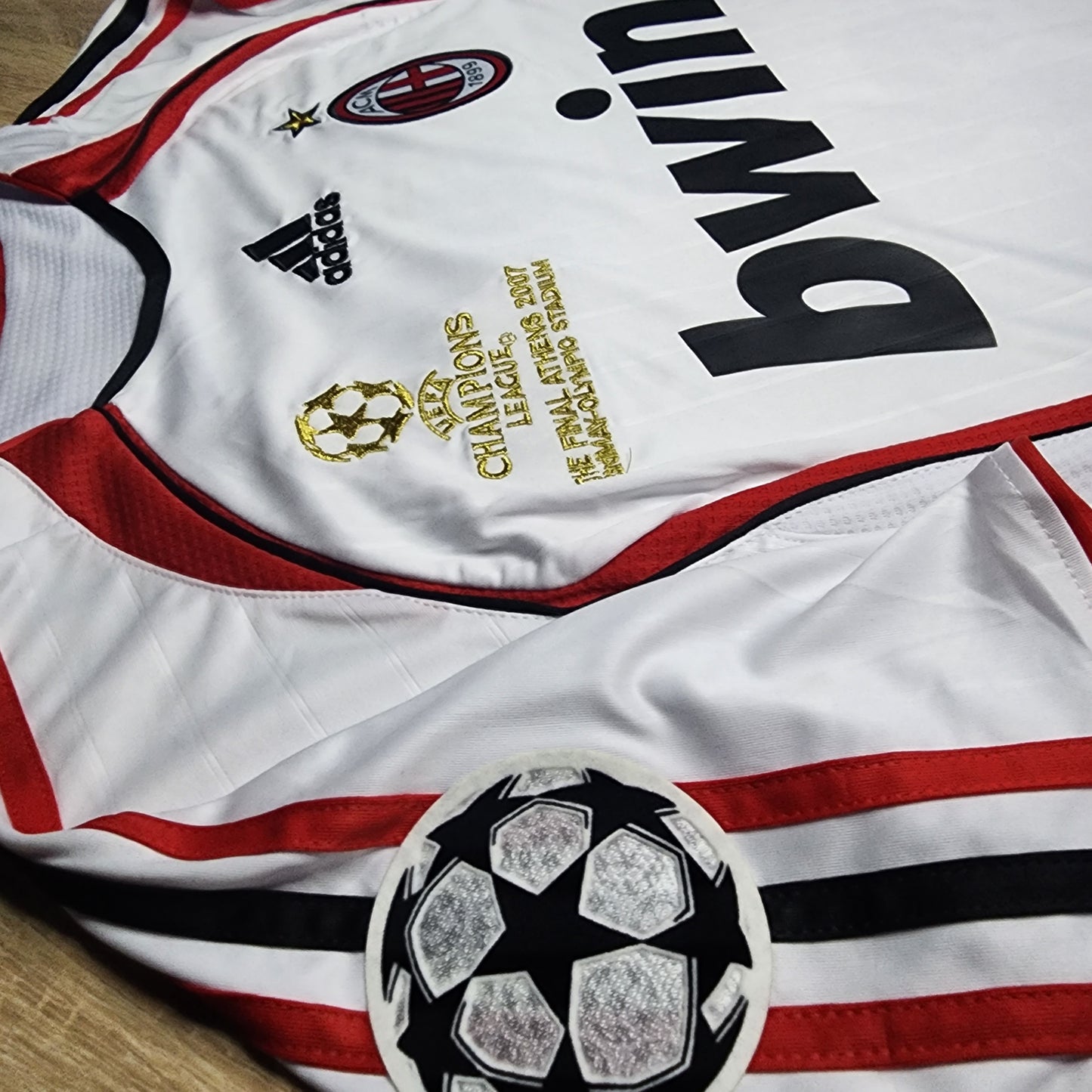 Maldini 2007 Ac Milan Final Champions League Away Jersey