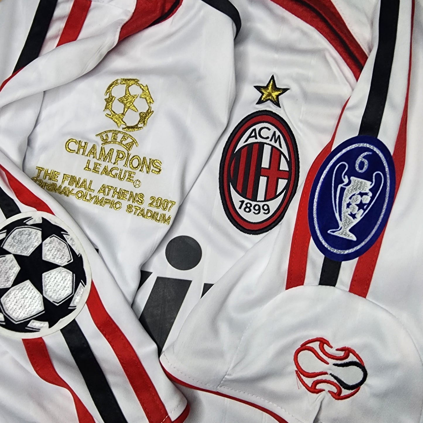 Maldini 2007 Ac Milan Final Champions League Away Jersey