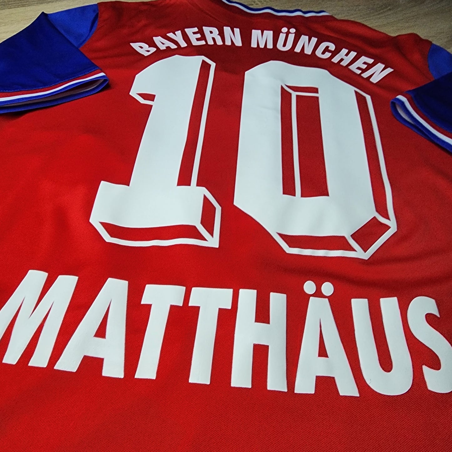 Matthaus 1993/95 Bayern Munich Home Jersey