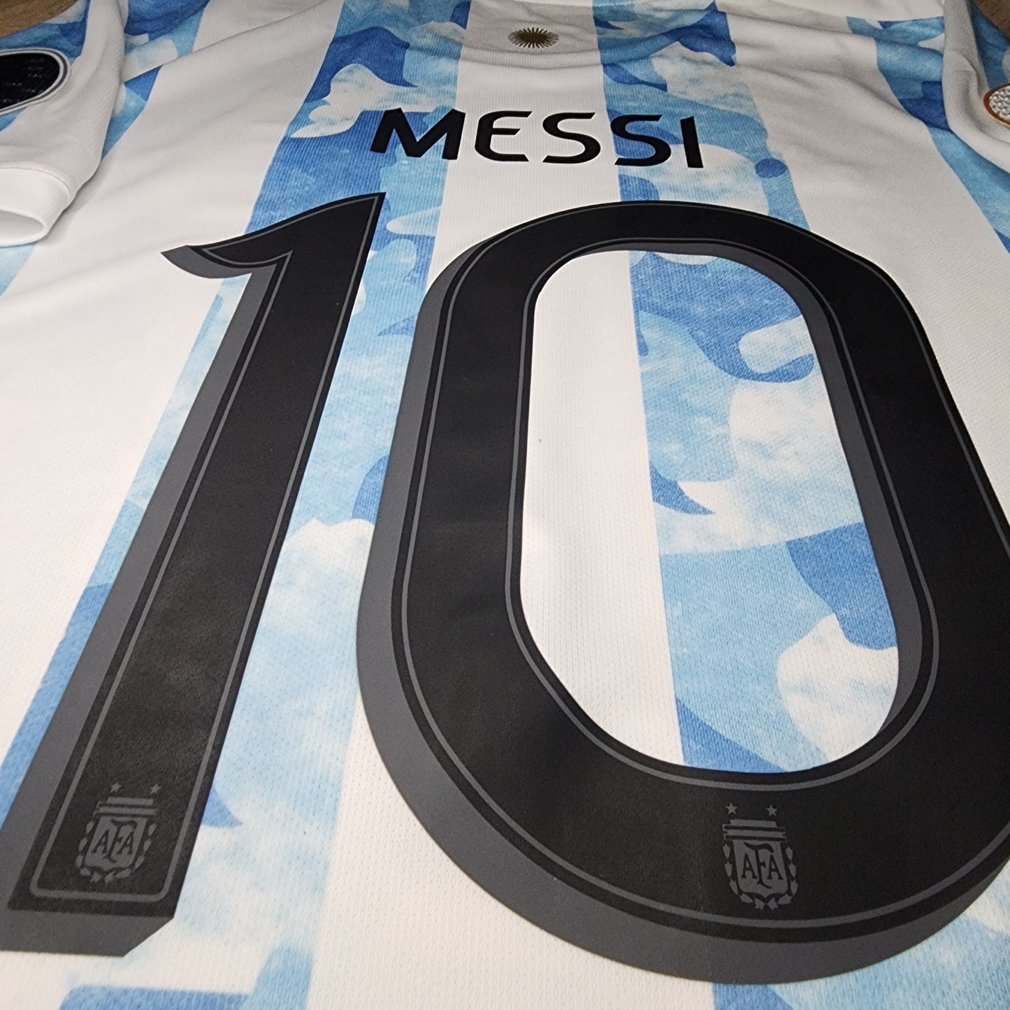 Messi 2021 Argentina Home Kit