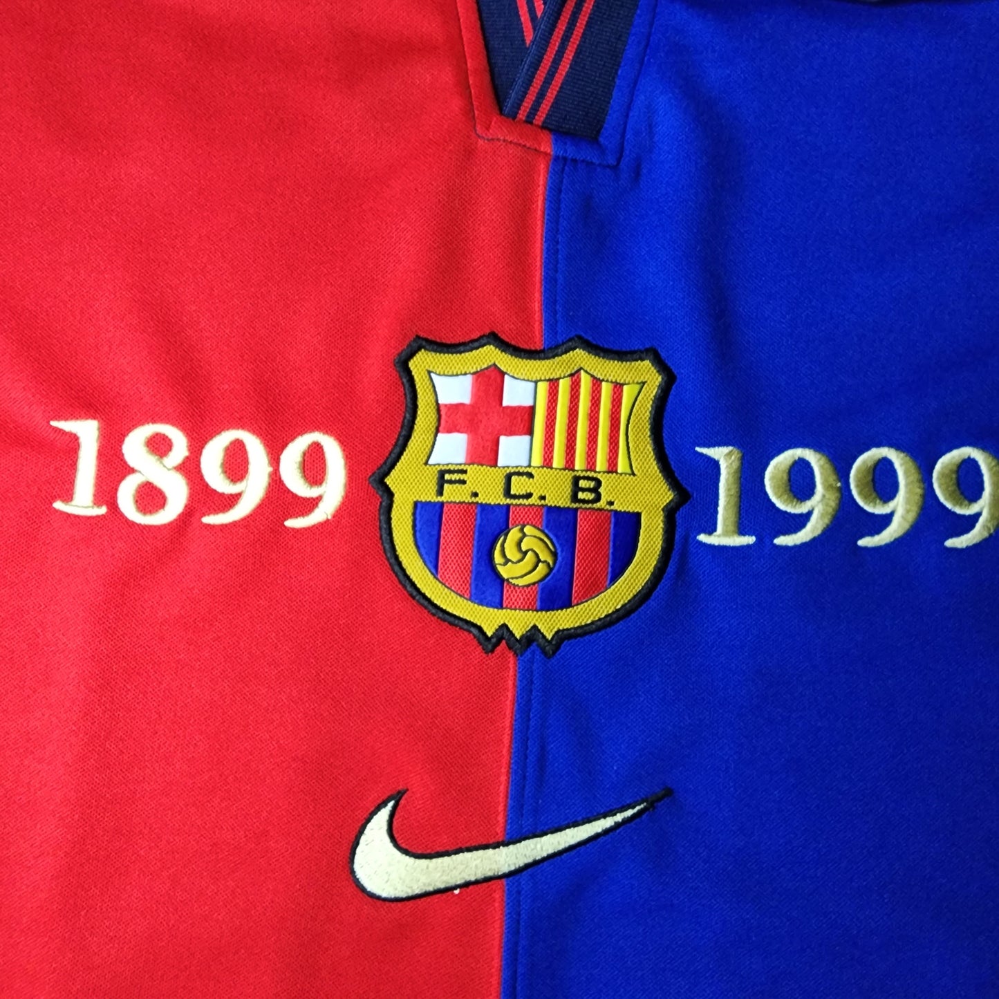 Rivaldo 1999/00 Barcelona Home Jersey