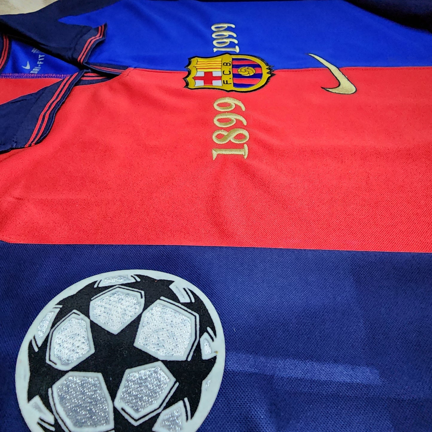 Rivaldo 1999/00 Barcelona Home Jersey