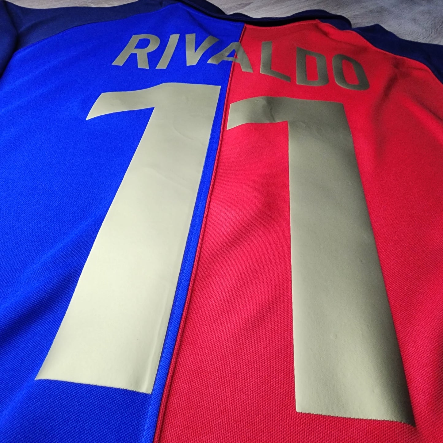 Rivaldo 1999/00 Barcelona Home Jersey