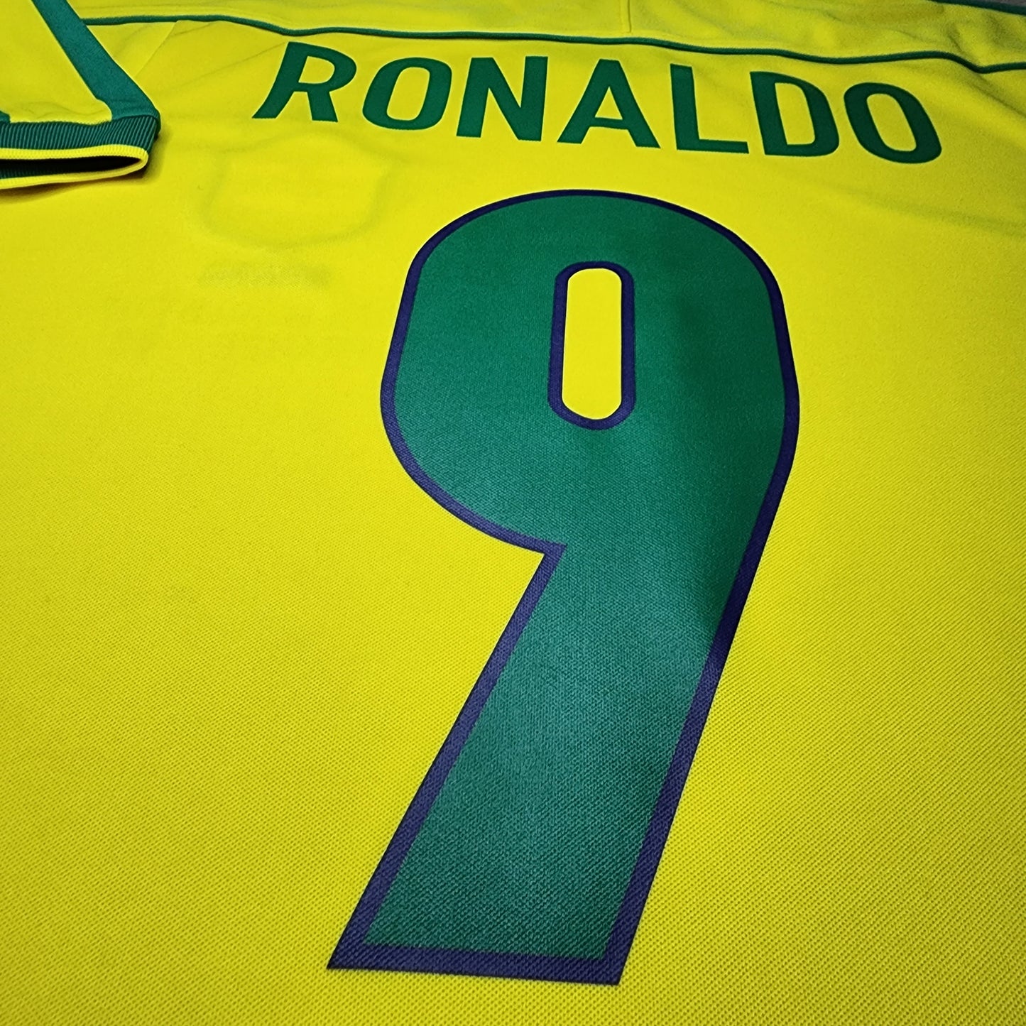 Ronaldo 1998 Brazil Home Jersey