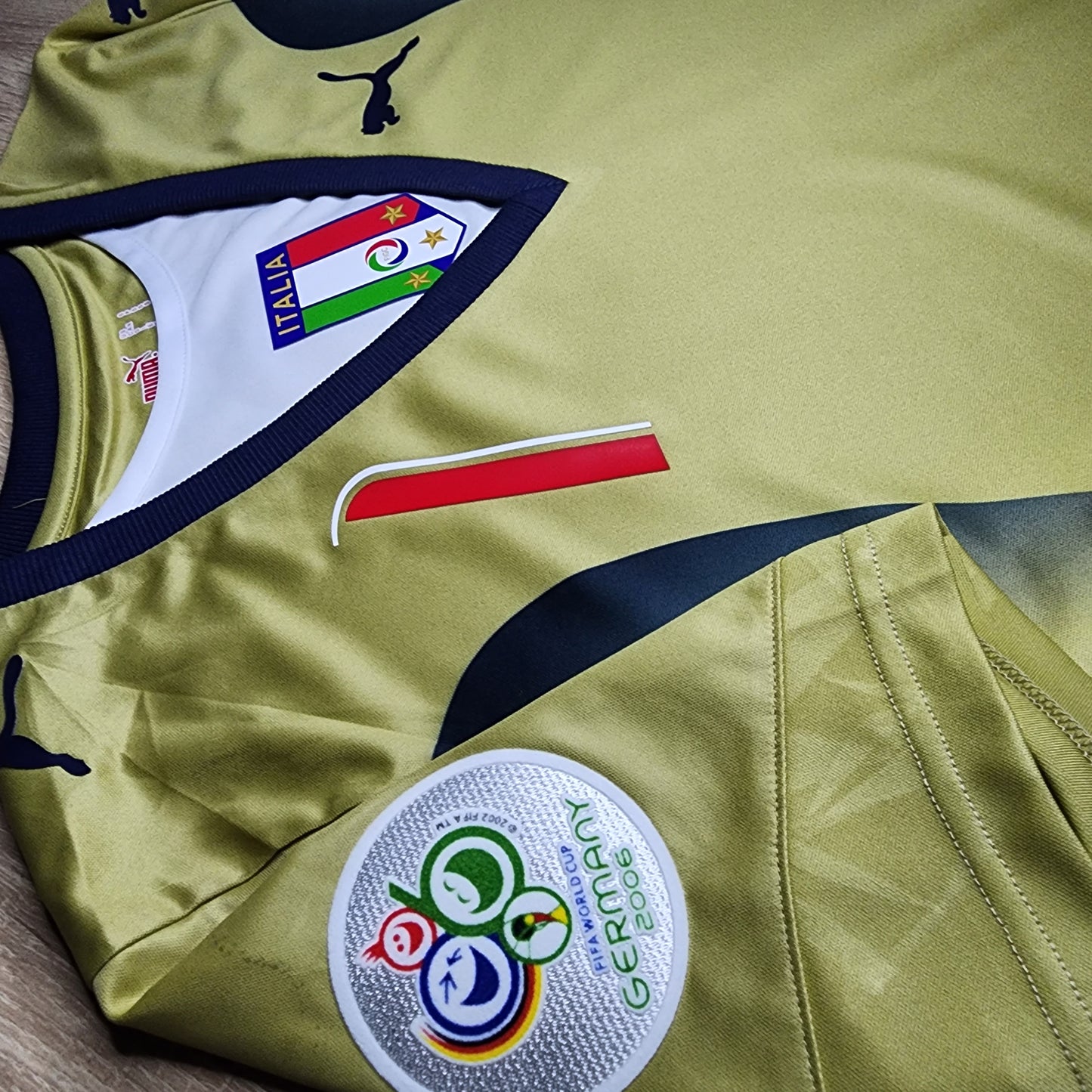 Buffon 2006 Italy GK Home Jersey