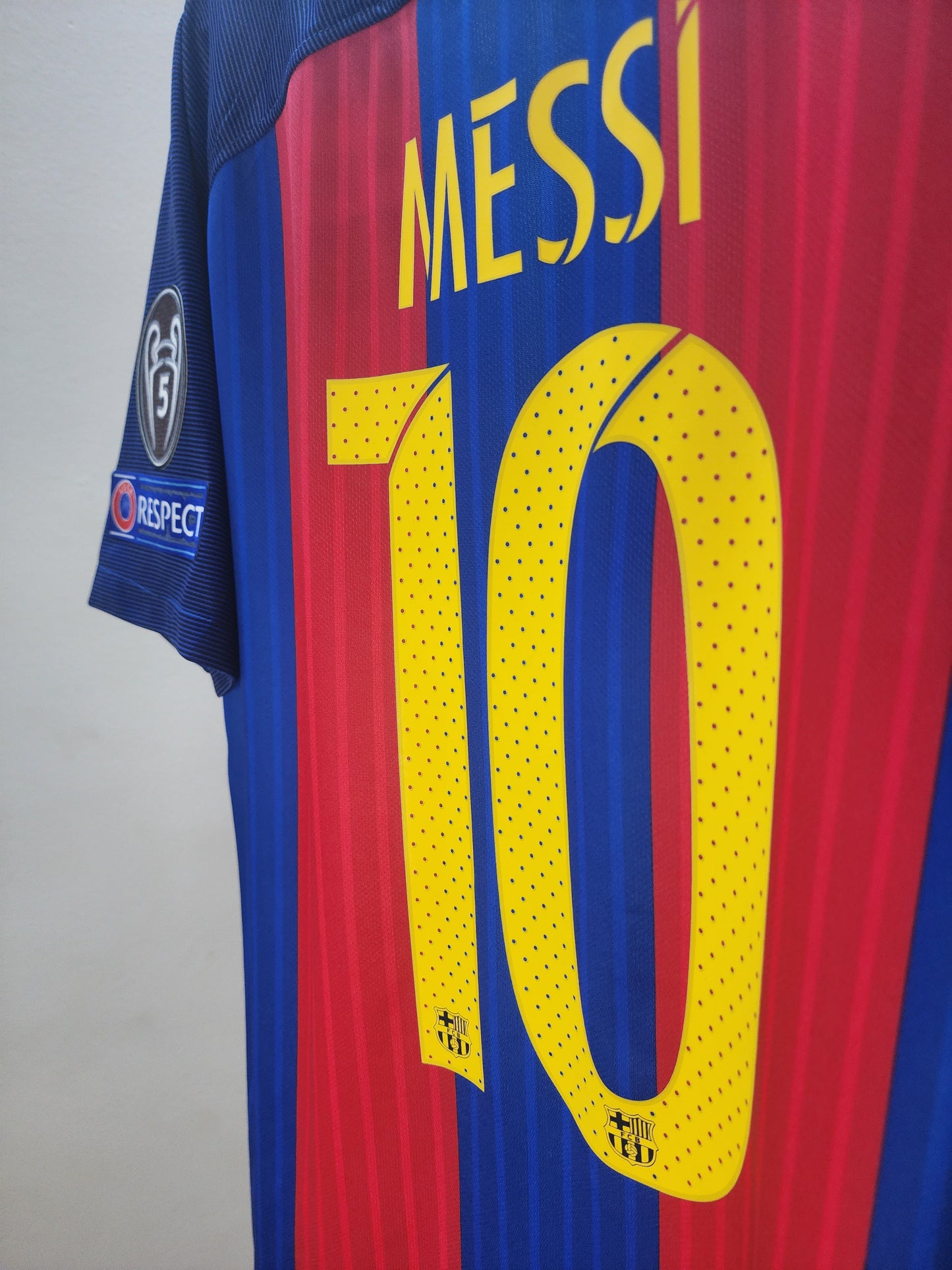 Messi 2016/17 Barcelona Home Jersey