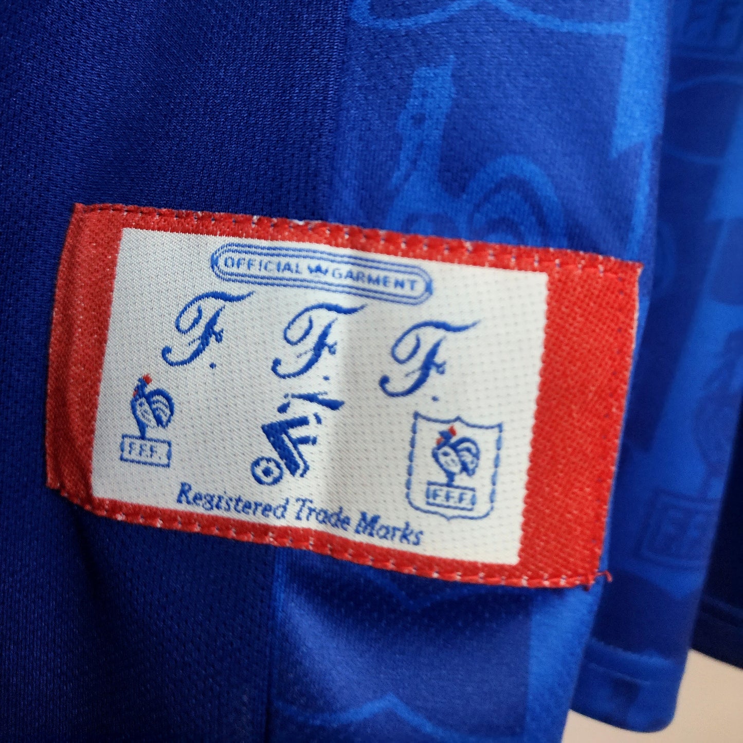 Zidane 1996 France Home Jersey