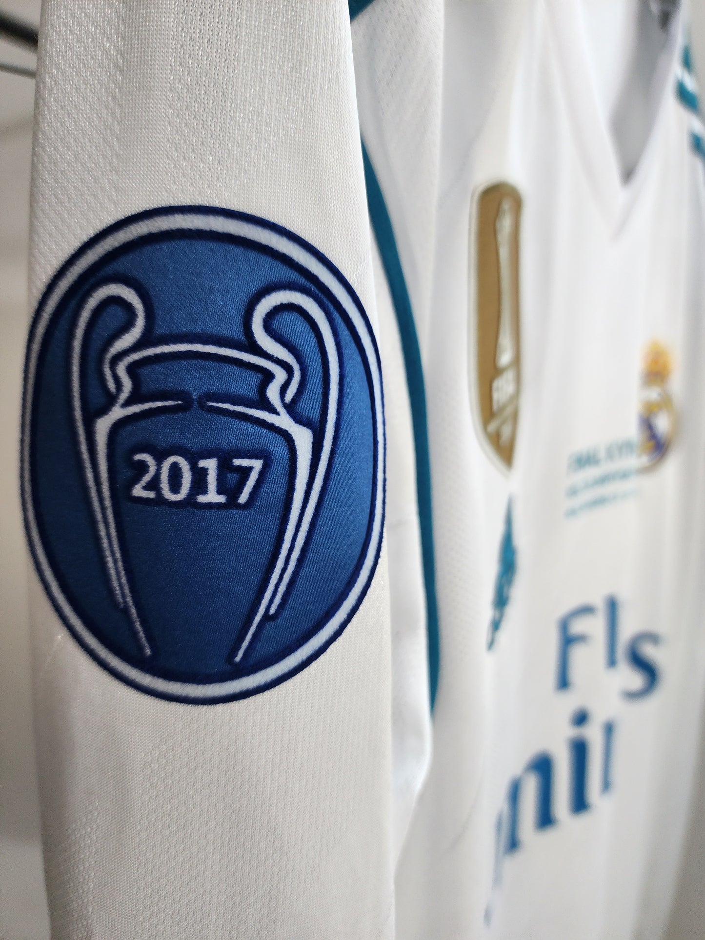 Ronaldo 2018 Real Madrid Final Champions League Home Jersey