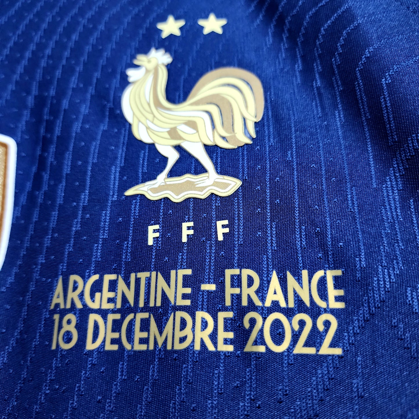 Mbappe 2022 France Final World Cup Jersey