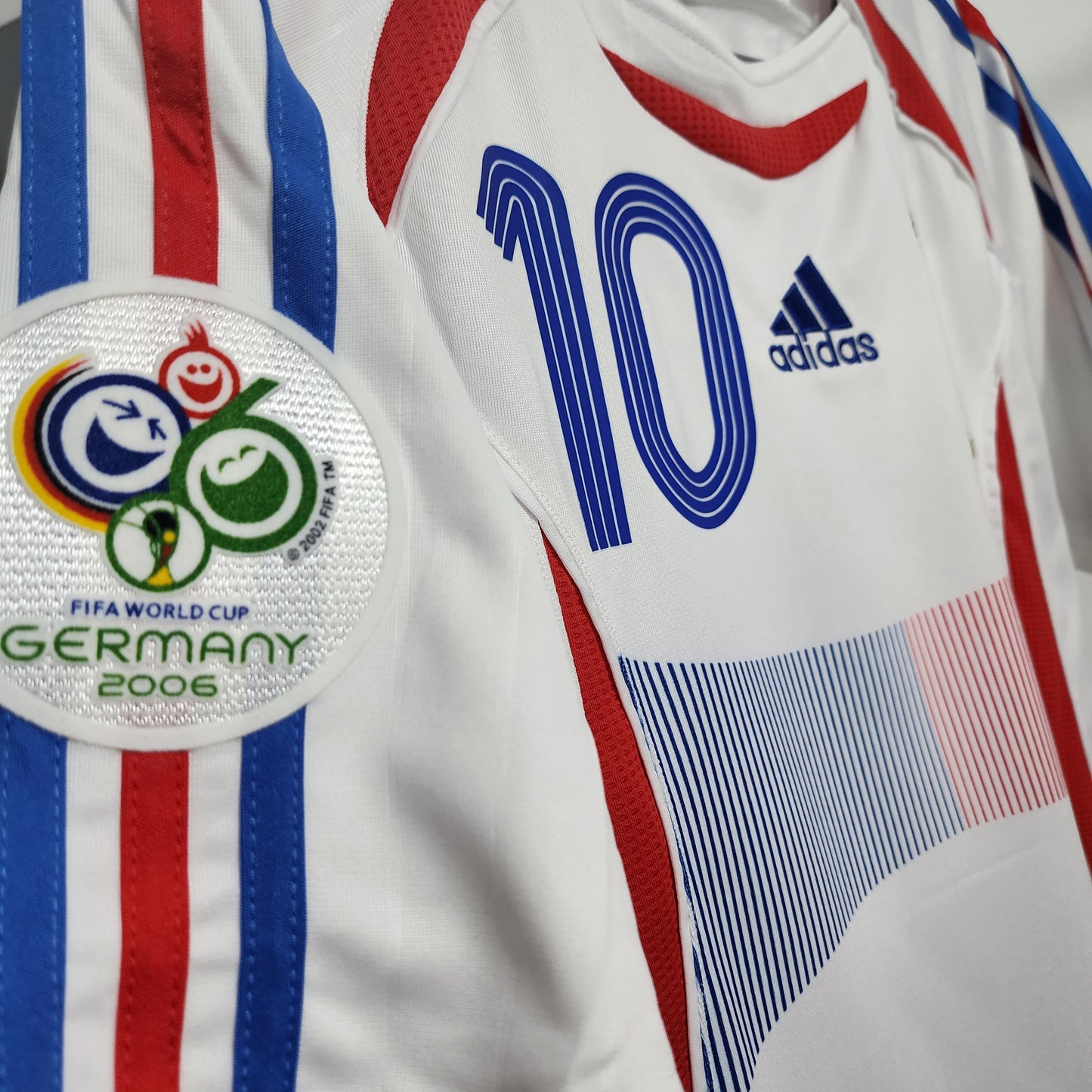 Zidane 2006 France Final Away Jersey