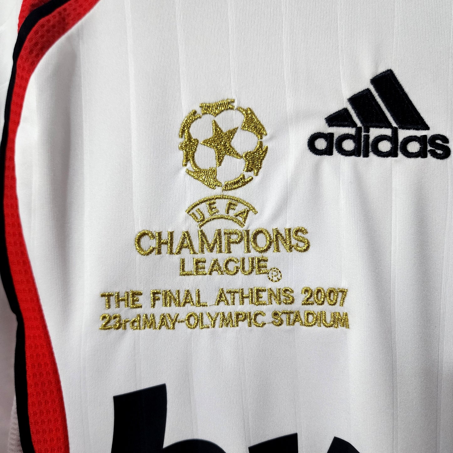 Kaka 2007 Ac Milan Final Champions League Away Jersey