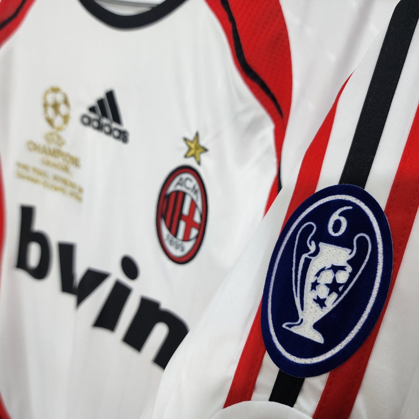 Kaka 2007 Ac Milan Final Champions League Away Jersey