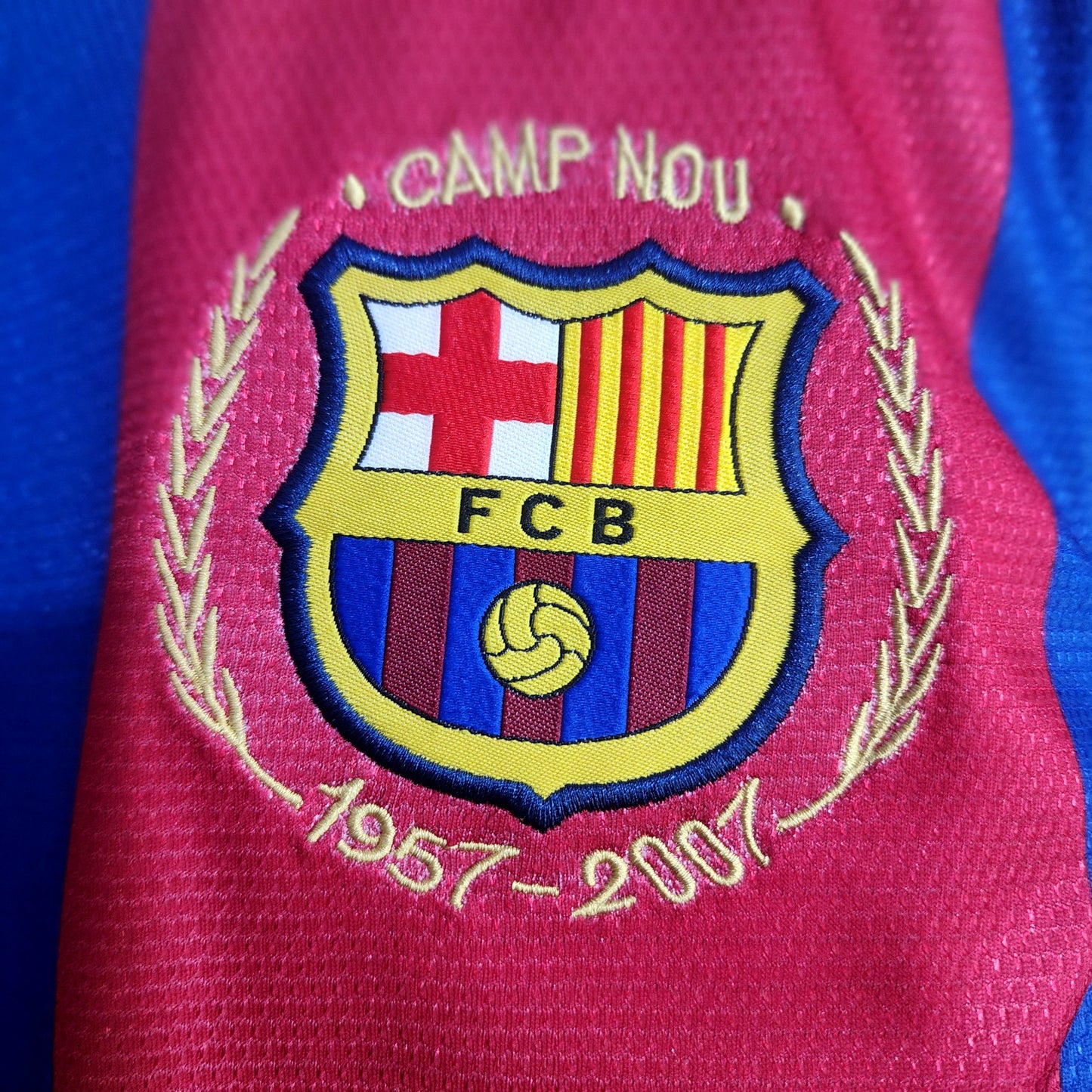 Messi 2007/08 Barcelona Home Jersey