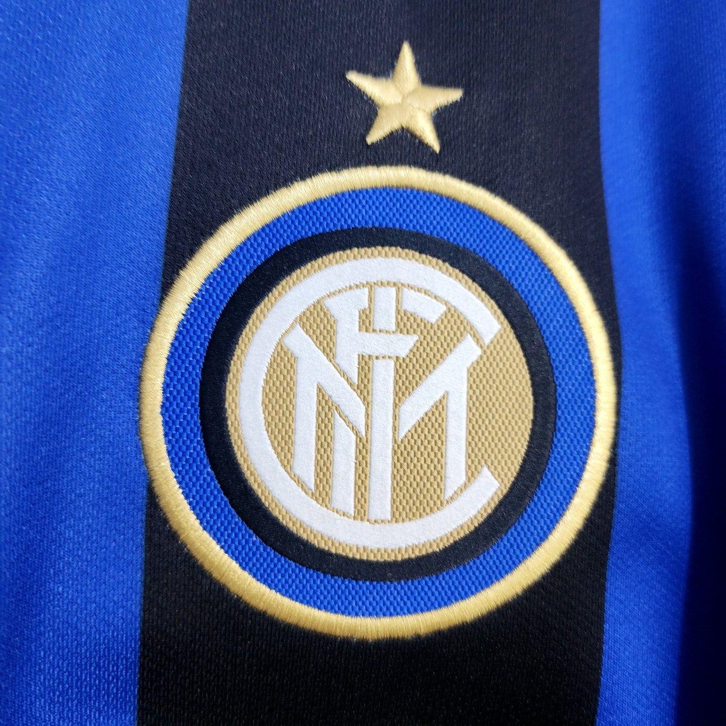 Adriano 2008/09 Inter Milan Home Jersey