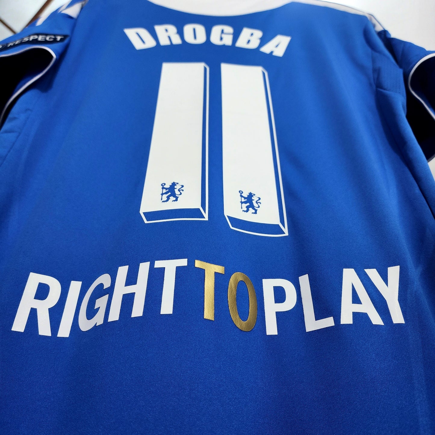 Drogba 2012 Chelsea Final Champions League Jersey