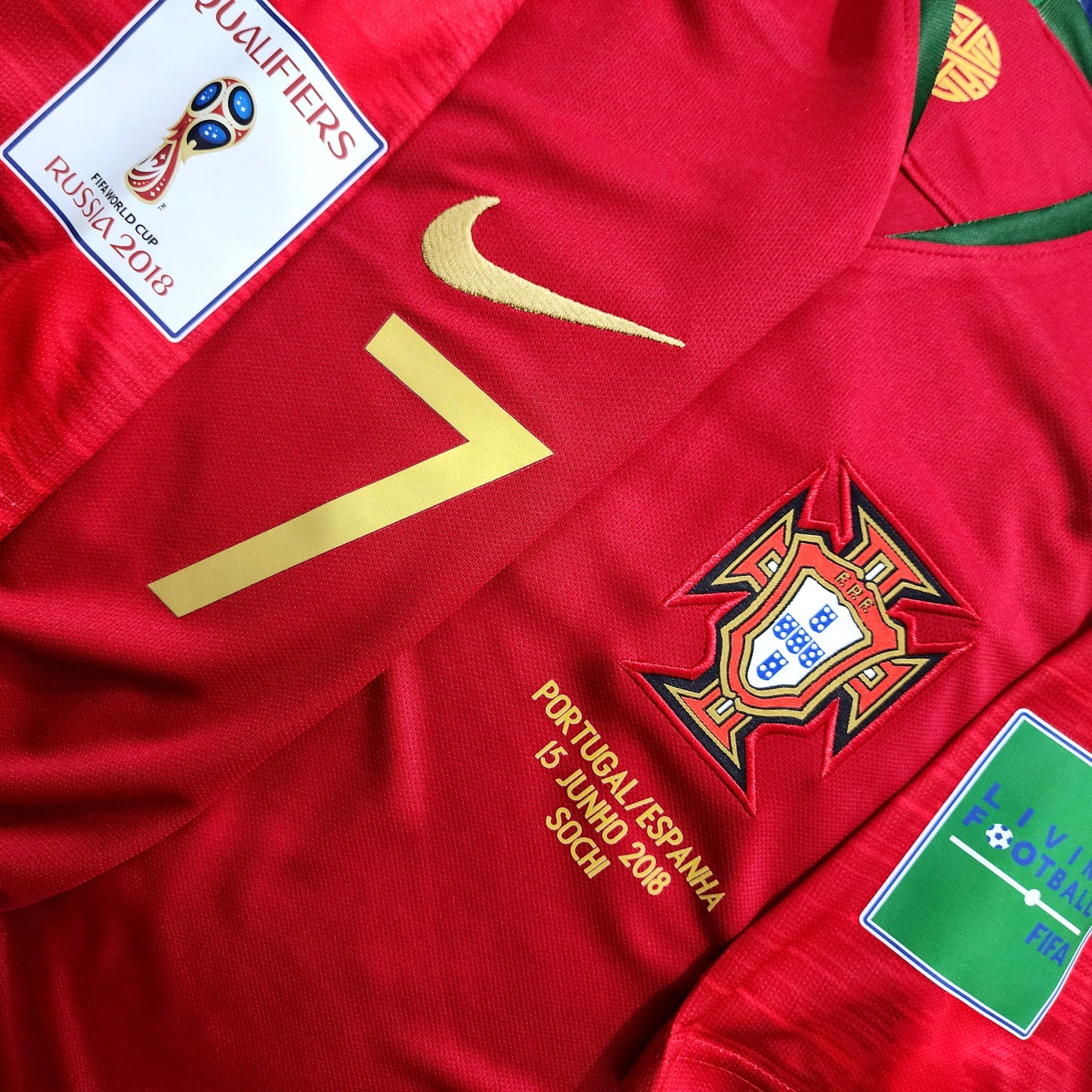 Ronaldo 2018 Portugal Home Kit with Shorts