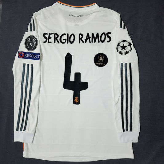 Ramos 2014 Real Madrid Final Champions League Home Jersey