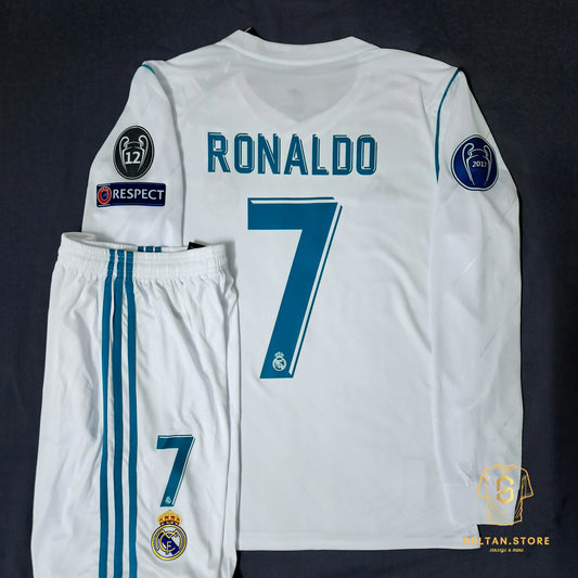 Ronaldo 2018 Real Madrid Final Champions League Home Kit