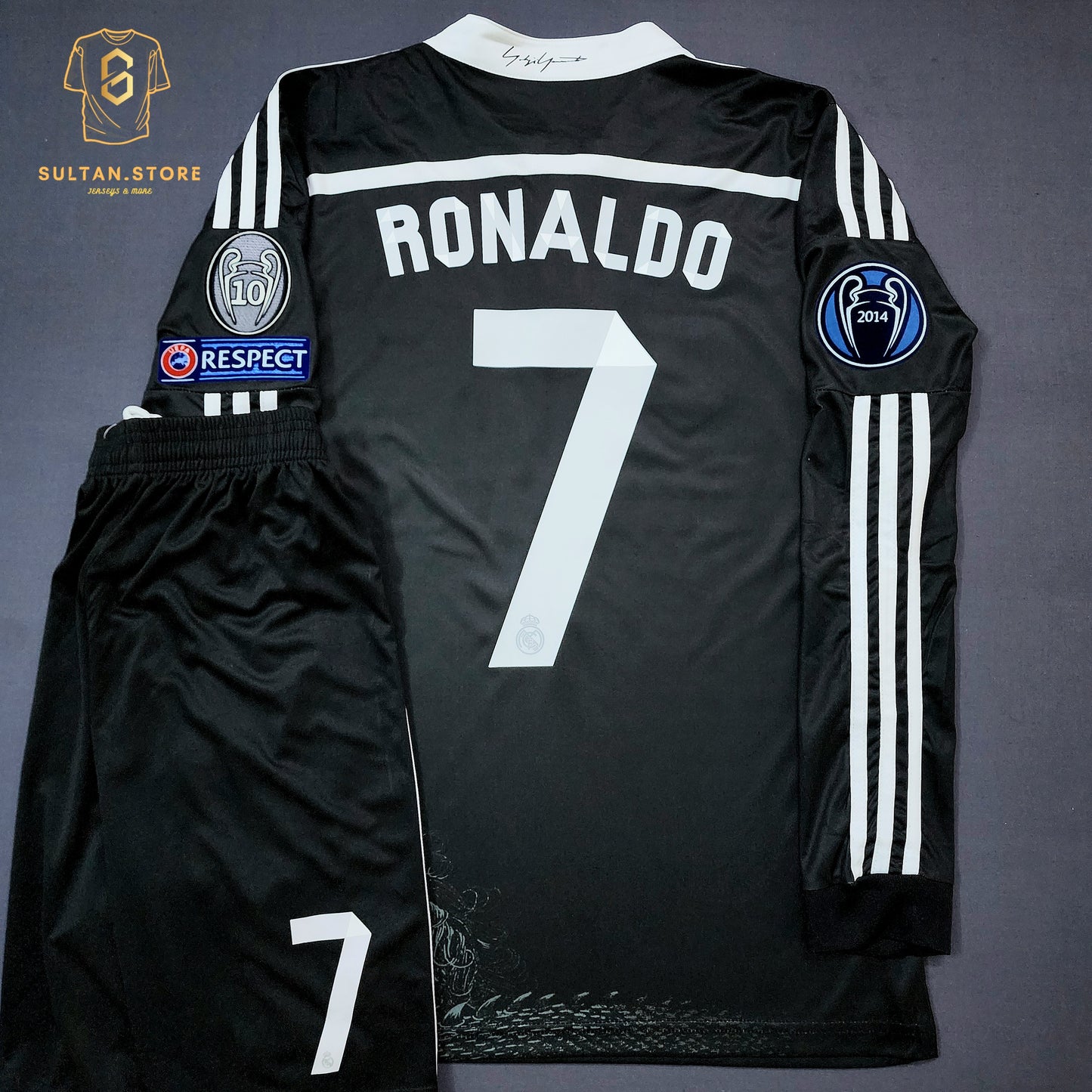 Ronaldo 2014/15 Real Madrid Long Sleeves Third Kit