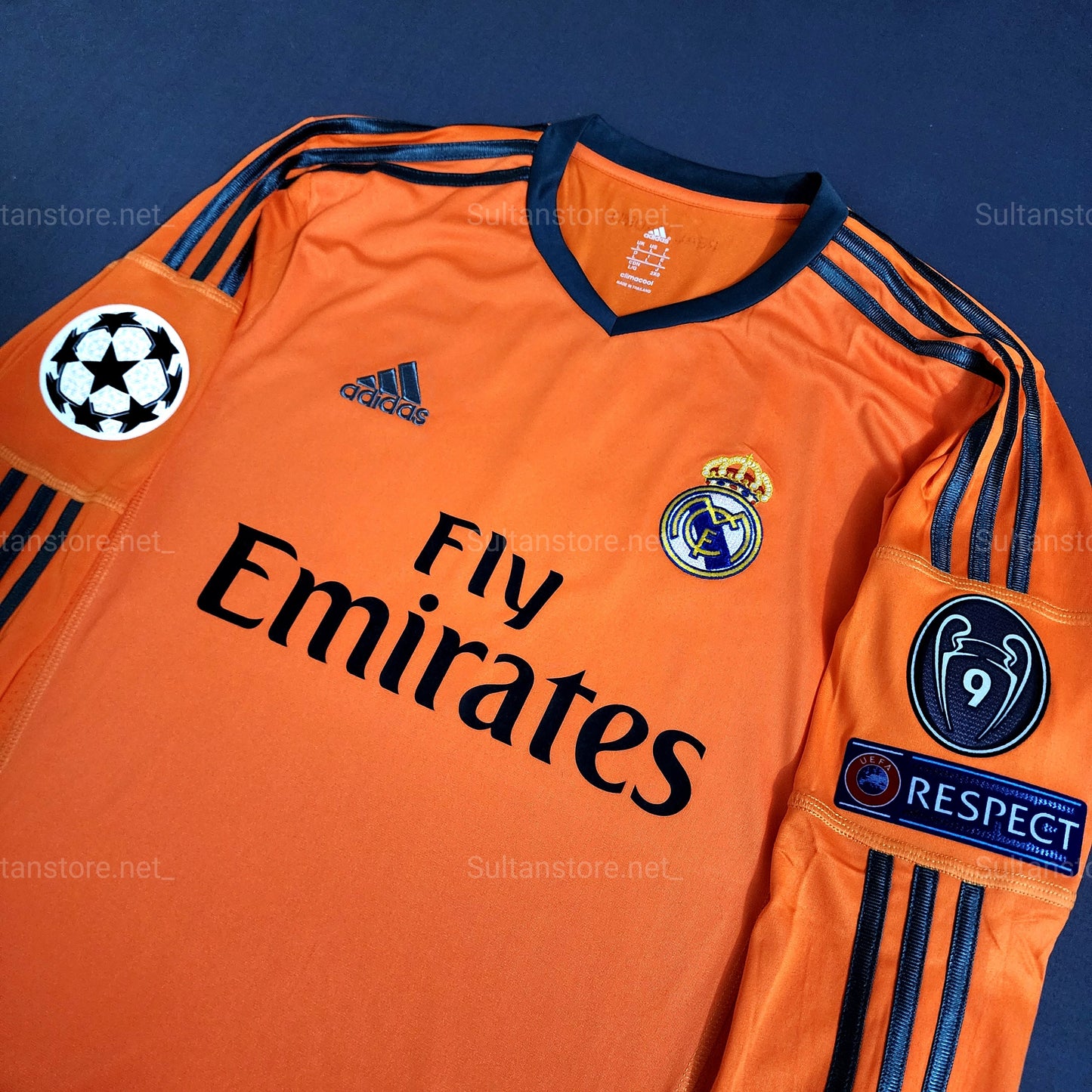 Ronaldo 2013/14 Real Madrid Third Jersey Orange