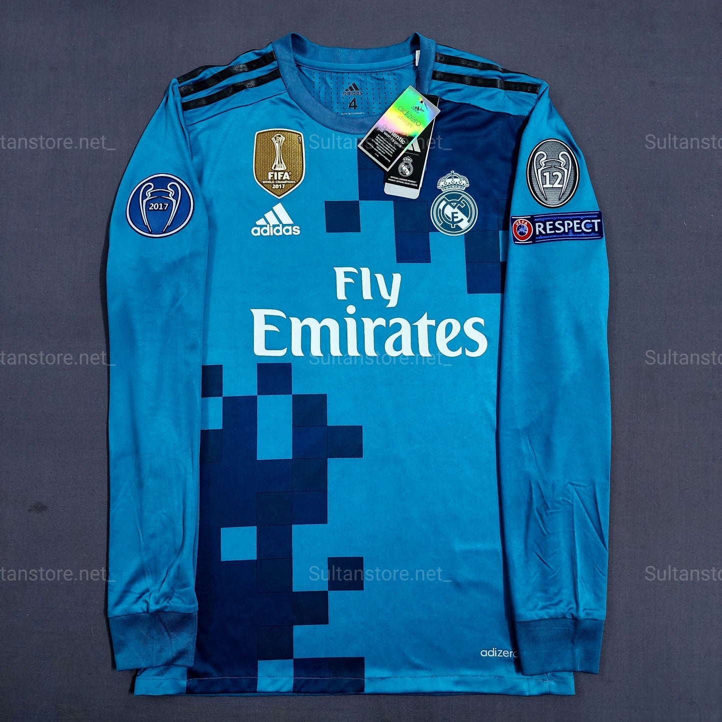 Ronaldo 2017/18 Real Madrid Third Jersey Player Version