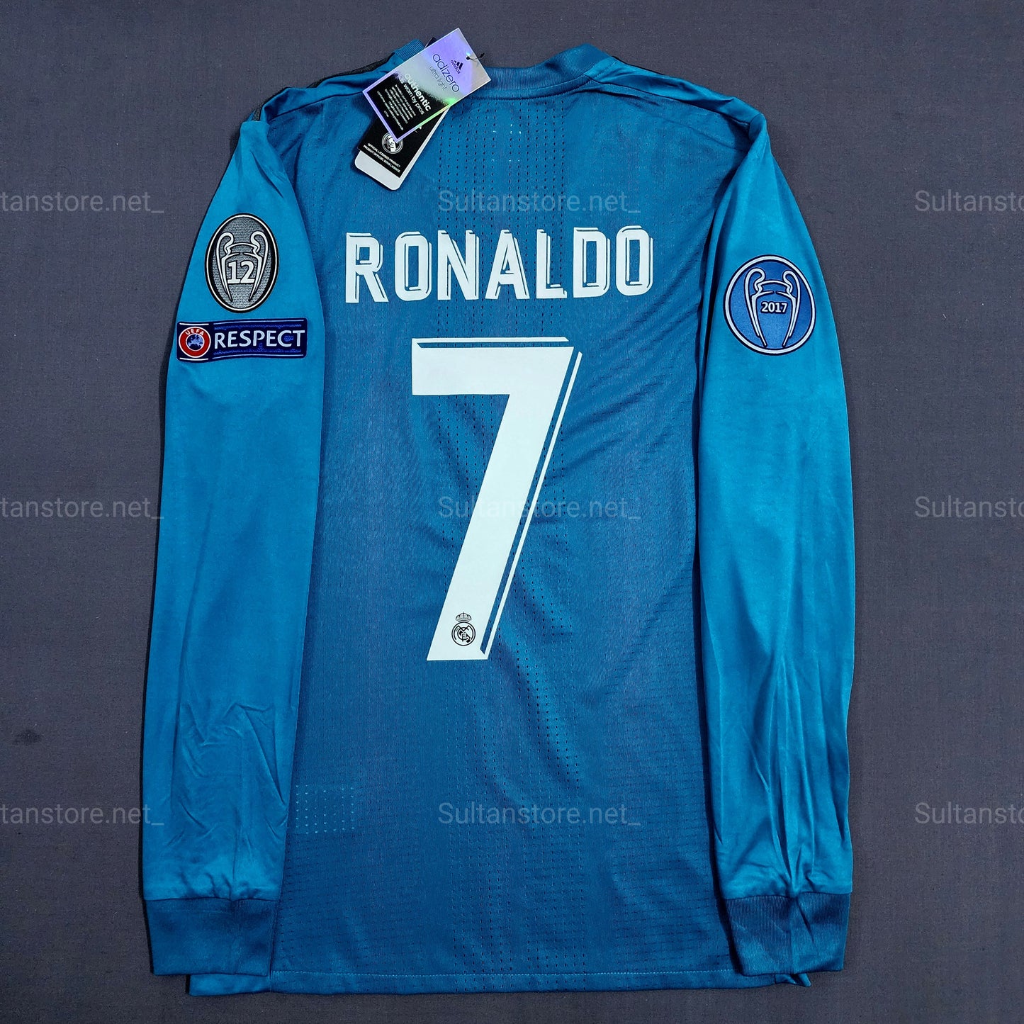 Ronaldo 2017/18 Real Madrid Third Jersey Player Version